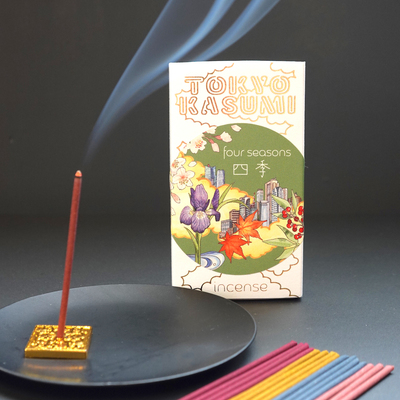 "tokyo kasumi" stick incense: four seasons