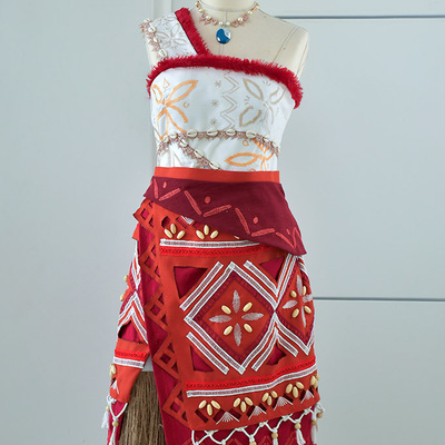 Moana 2 princess dress cosplay costume
