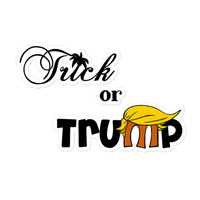 Trick or Trump 2024 US Presidential Election November Donald Trump Kamala Harris Funny Humor - Thumbnail 2