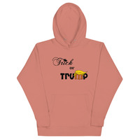 Trick or Trump Unisex Hoodie Funny Humor Politics November 2024 US Presidential Election Donald Trump Kamala Harris - Thumbnail 4