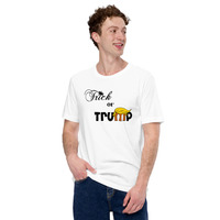 Trick or Trump Unisex t-shirt November 2024 US Presidential Election Humor Donald Trump Kamala Harris - Thumbnail 3
