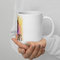 Clucking Fabulous Homesteading Farm Chicken Humor Funny White glossy mug - Thumbnail 5