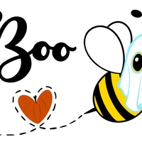 Boo Bee Halloween Fun Funny Bee Humor White glossy mug - Thumbnail 6