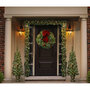 30" Lighted Classic Christmas Wreath-1