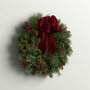 30" Lighted Classic Christmas Wreath-2