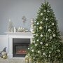 Dunhill Fir Tree with Clear Lights-1