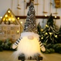 3pcs Home Decor Gnomes, Light Up Gnome Christmas Decoration, Christmas Gonks with Light, Handmade Swedish Santa Gnomes -1