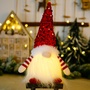 3pcs Home Decor Gnomes, Light Up Gnome Christmas Decoration, Christmas Gonks with Light, Handmade Swedish Santa Gnomes -3