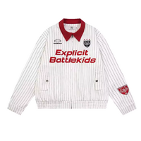 STRIPED ZIP UP JACKET  - Thumbnail 1