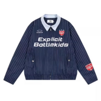 STRIPED ZIP UP JACKET  - Thumbnail 3