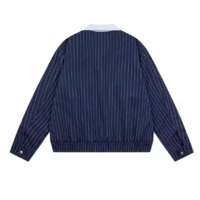 STRIPED ZIP UP JACKET  - Thumbnail 4