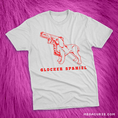 GLOCKER SPANIEL (White Tee)