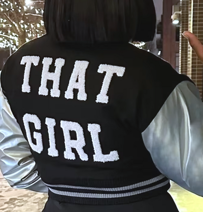 THAT GIRL VARSITY JACKET