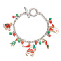 Bracelet Women Christmas Tree Santa Claus-1