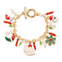 Bracelet Women Christmas Tree Santa Claus-5