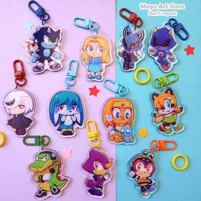 Sonic chibi keychains wave 2