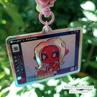 Agent Eight holo keychain - Thumbnail 1