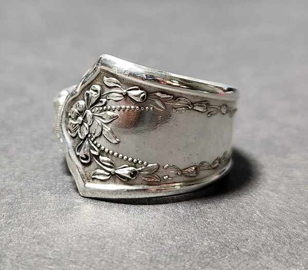 Vintage Silverplated Spoon Ring