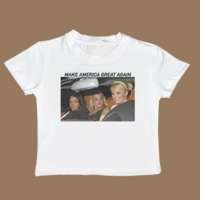 Free Shipping-MAKE AMERICAN GREAT AGAIN BABY TEE - Thumbnail 2