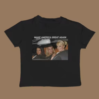 Free Shipping-MAKE AMERICAN GREAT AGAIN BABY TEE - Thumbnail 3