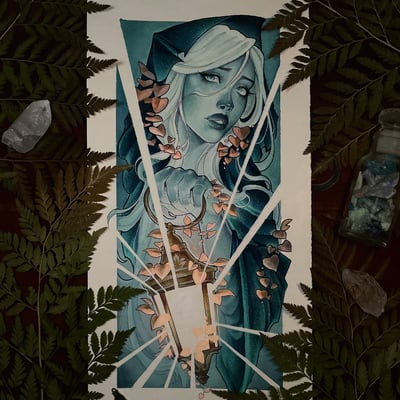 Drawtober ghost light