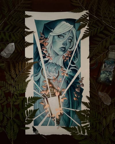 Drawtober Ghost light