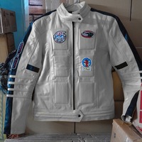 Handmade Purple Leather Formal Biker Jacket Men's XS - 6XL  - Thumbnail 7