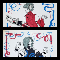 Furiae + Caim Roleswap [Marker and Pen]