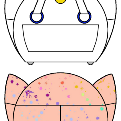 Made-to-order - purrsey cat - magical white cat