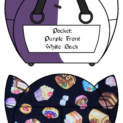 Made-to-order - purrsey cat - stitched candy cat