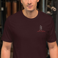 Jesus Beat the Devil Embroidered T-Shirt - Thumbnail 2