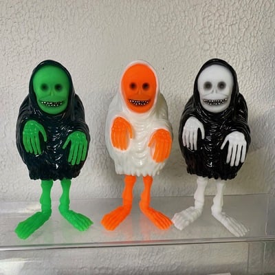 Set of 3 silver shamrock creeps