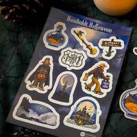 Humboldt Halloween Sticker Sheet - Thumbnail 1