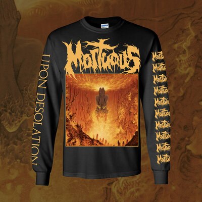 Upon Desolation Long Sleeve (Carbonized Press)