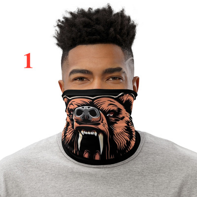 Angry bear - neck warmers