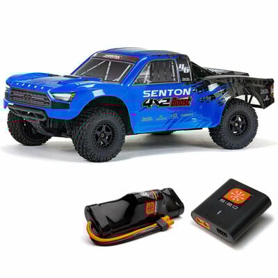 Arrma ara4103sv4t2 1/10th senton boost mega 550 rtr 2wd rc short course truck