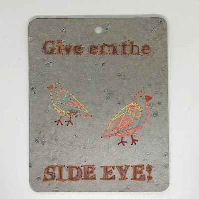 Side eye 3.5 x 5 inch