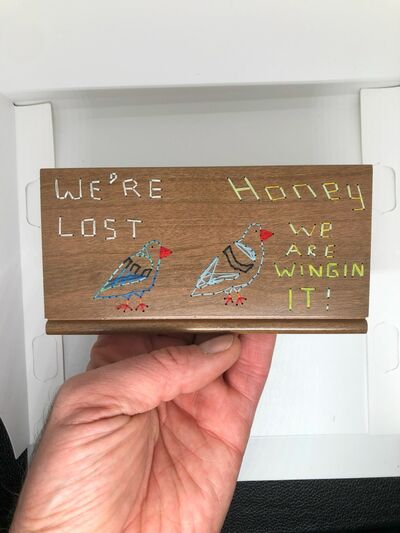 Wingin it 3 x 6 inch