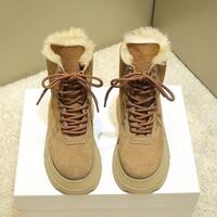 Warm Fleece Platform Snow Boots - Thumbnail 3