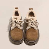 Vintage Fleece Warm Loafers - Thumbnail 2