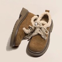 Vintage Fleece Warm Loafers - Thumbnail 3