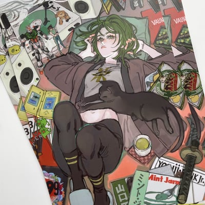 Tea and tunes poster 