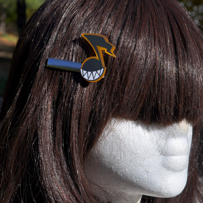 "point up!!" hair clip