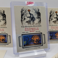 The Legend of Sleepy Hollow - Headless Horseman Custom Stamp Trading Card - Thumbnail 5