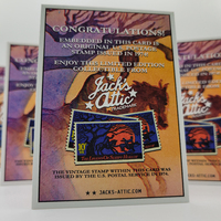 The Legend of Sleepy Hollow - Headless Horseman Custom Stamp Trading Card - Thumbnail 3