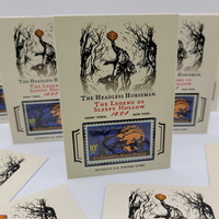 The Legend of Sleepy Hollow - Headless Horseman Custom Stamp Trading Card - Thumbnail 8