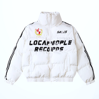 SIDE STRIPED PUFFER JACKET - Thumbnail 2