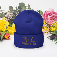 Faith to Live-FtL Cuffed Beanie - Thumbnail 5