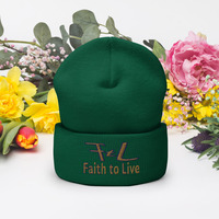 Faith to Live-FtL Cuffed Beanie - Thumbnail 7