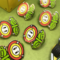 Fired Up Flower - Enamel Pin - Thumbnail 4